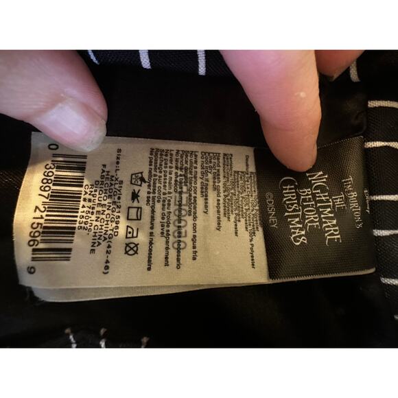 Jack Skellington Costume Men’s XL – Full Set! - Picture 4 of 11